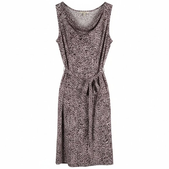 Banana Republic Dresses & Skirts - Banana Republic Heritage Animal Print Mini Shift Tank Dress Burgundy White M